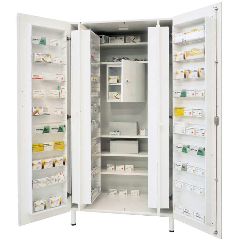 Medication Cabinet with Drugs Safe