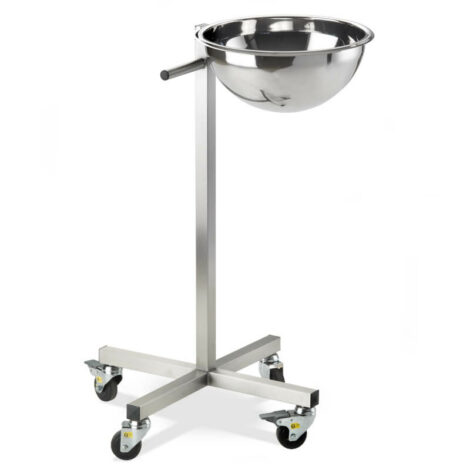 Stainless steel single bowl stand