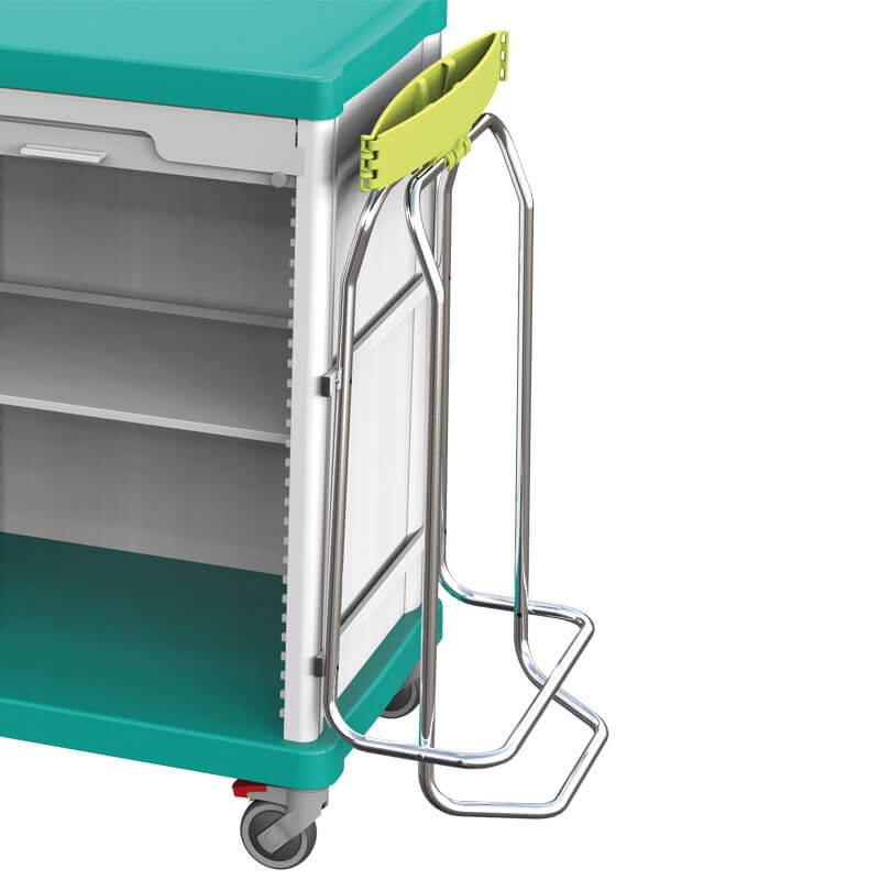 Essential 70 litre waste bag holder with pedal opening