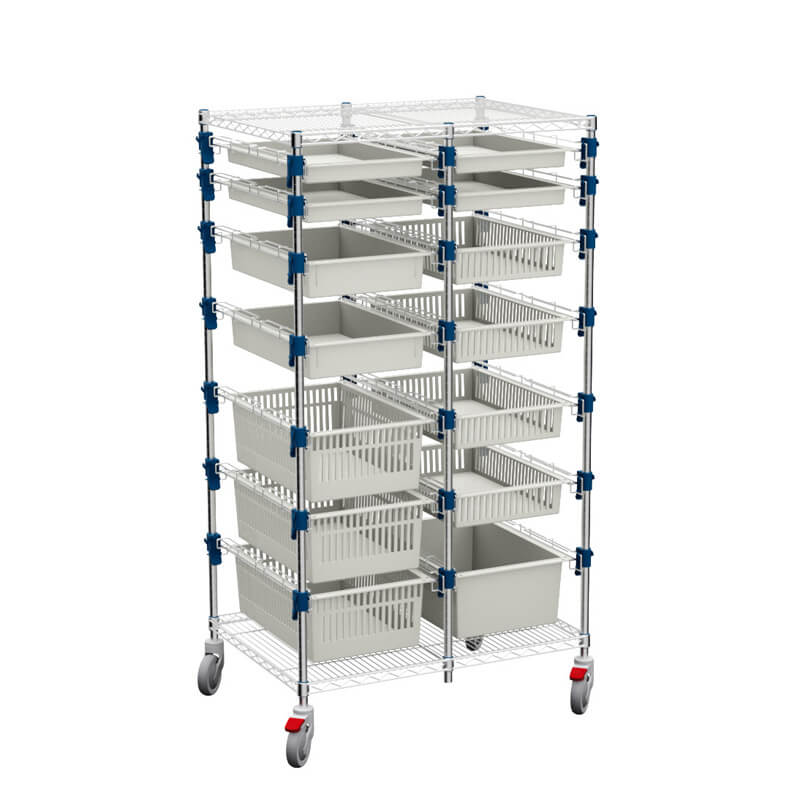 SH6X2P16R 14-Modular Shelving System