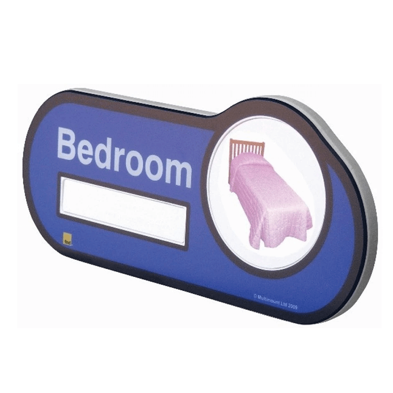 Budget Bedroom Sign