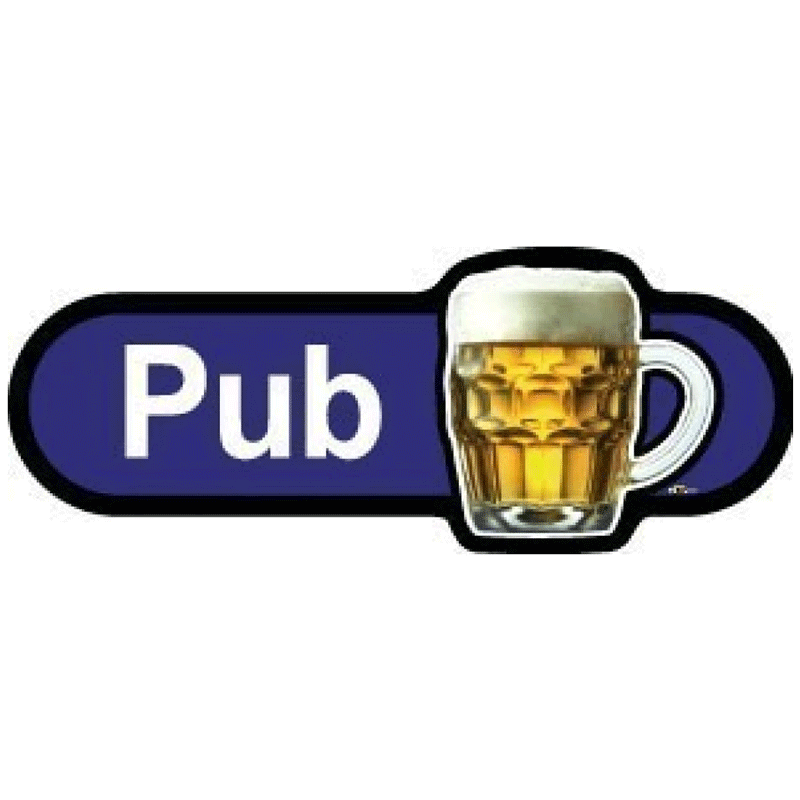 Budget Pub Sign