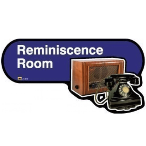 Budget Reminiscence Room Sign