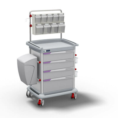 Dressing Trolley with overbridge