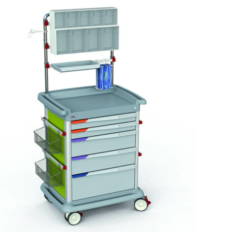 Anaesthesia Trolley with overbridge