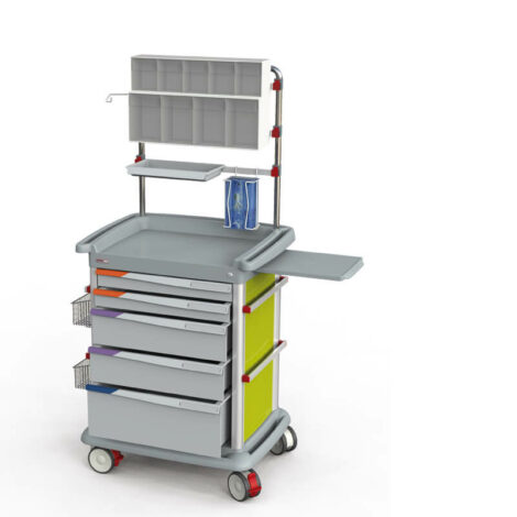Anaesthesia Trolley with overbridge