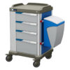 Presto medium multirole trolley blue