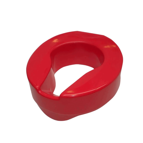 Armley Raised Toilet Seat Red