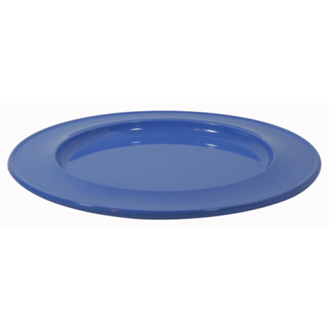 Crockery 7in Side Plate Blue