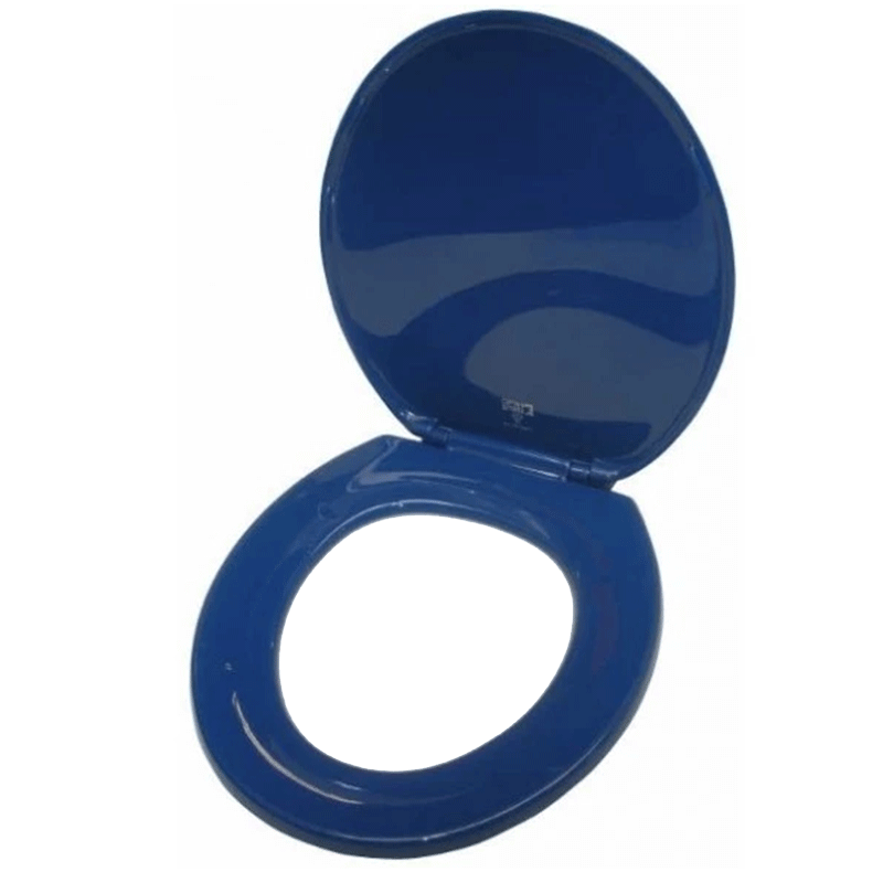 Standard Toilet Seat Blue Open