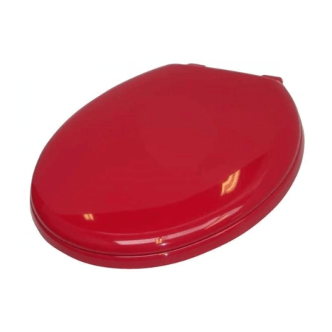 Standard Toilet Seat Red