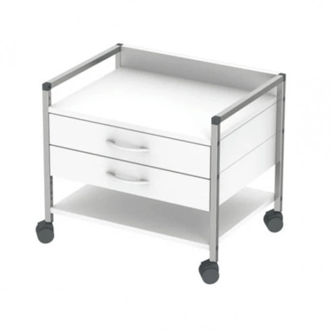 Variocar® 60 Underneath Chrome Cart 2 Drawers