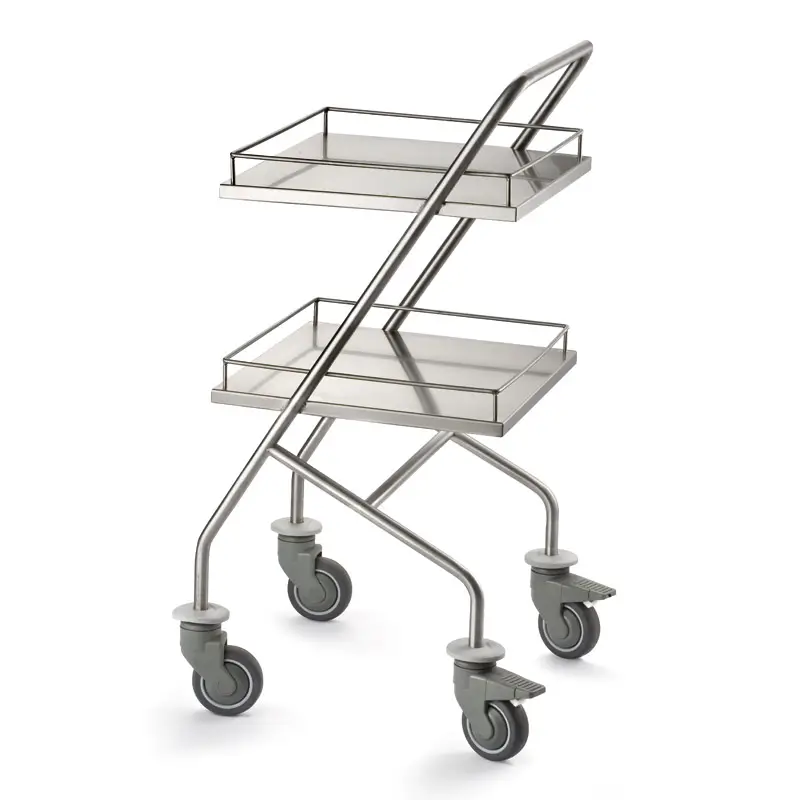 MED ONE Service Trolley with Two Shelves